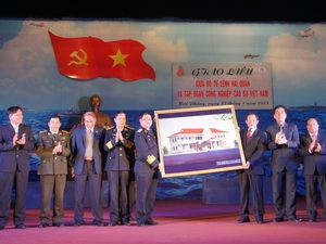 Xây dựng công trình nhà văn hóa đa năng trên đảo Sinh Tồn, huyện Trường Sa